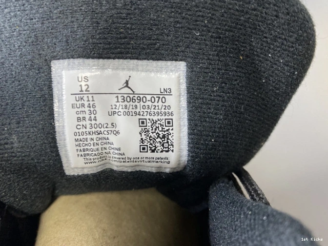 130690- 12 1419 jordan gold" "university NewStyle retro air 0113